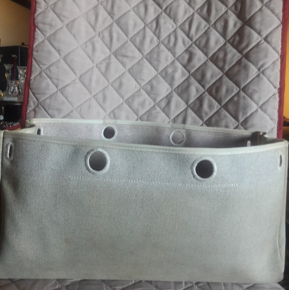 Hermes herbag kabasu 2in1 Brown canvas tote - Picture 3 of 8